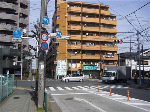 北原西交差点写真画像