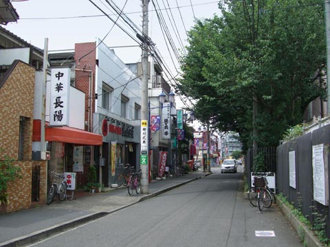 飛田給駅南口商店街写真画像