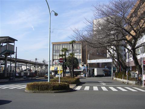 JR矢川駅北口写真画像