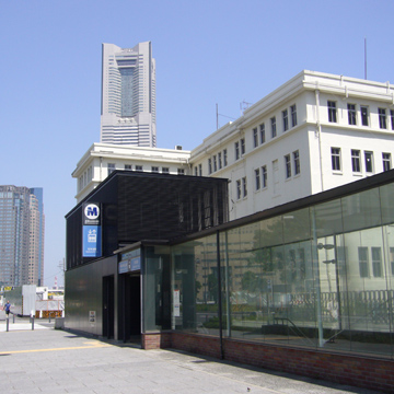 神奈川県横浜市中区馬車道駅前写真画像