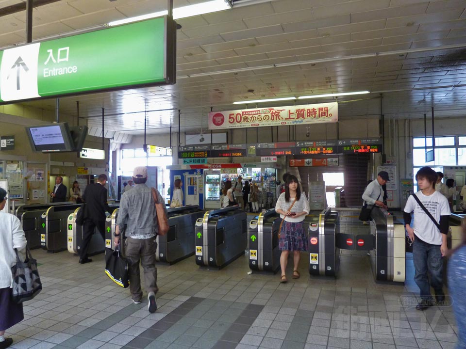 JR茅ヶ崎駅改札口