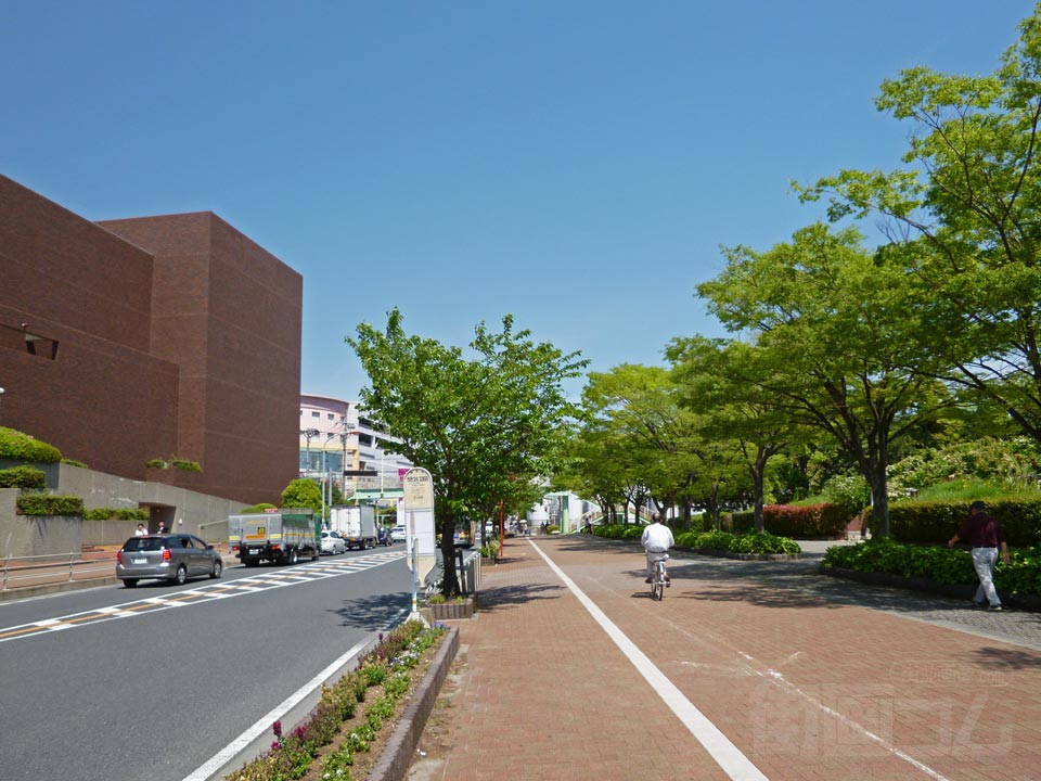 茅ヶ崎駅前通り写真画像