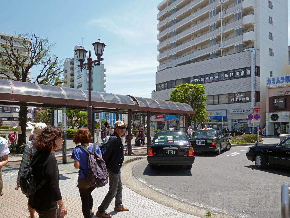 JR茅ヶ崎駅南口前写真画像