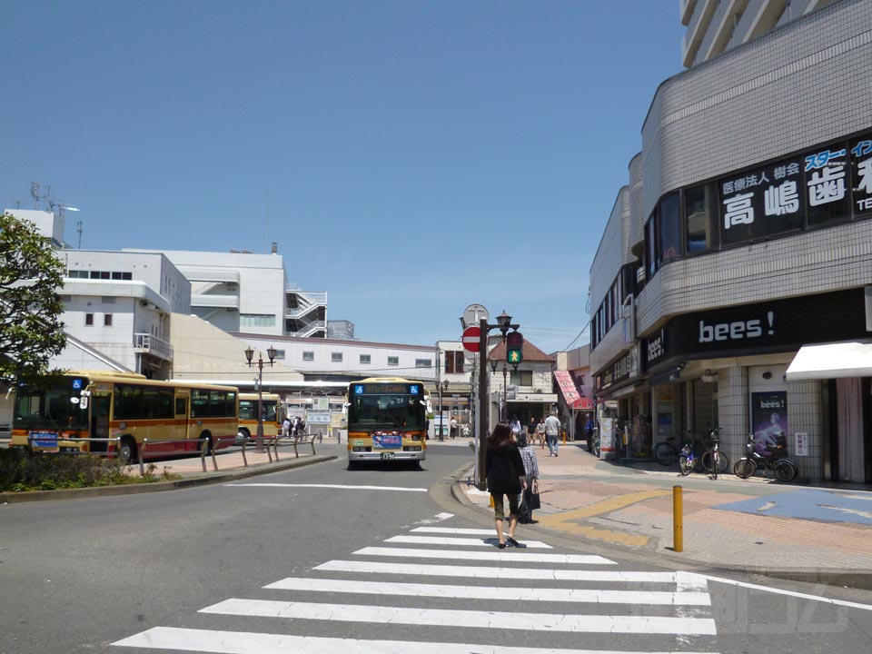 JR茅ヶ崎駅南口前写真画像