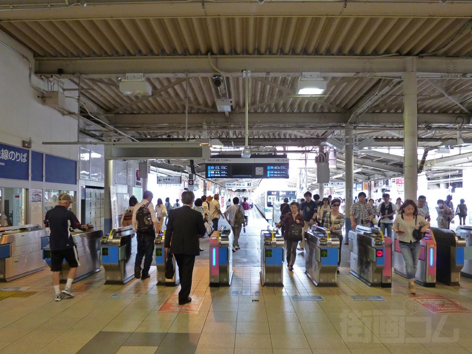 小田急藤沢駅改札口
