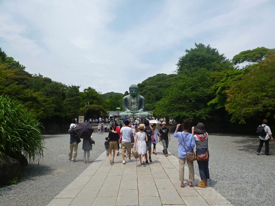 鎌倉大仏写真画像