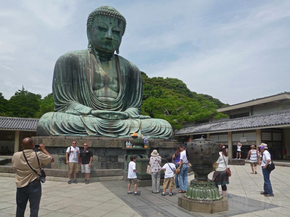 鎌倉大仏写真画像