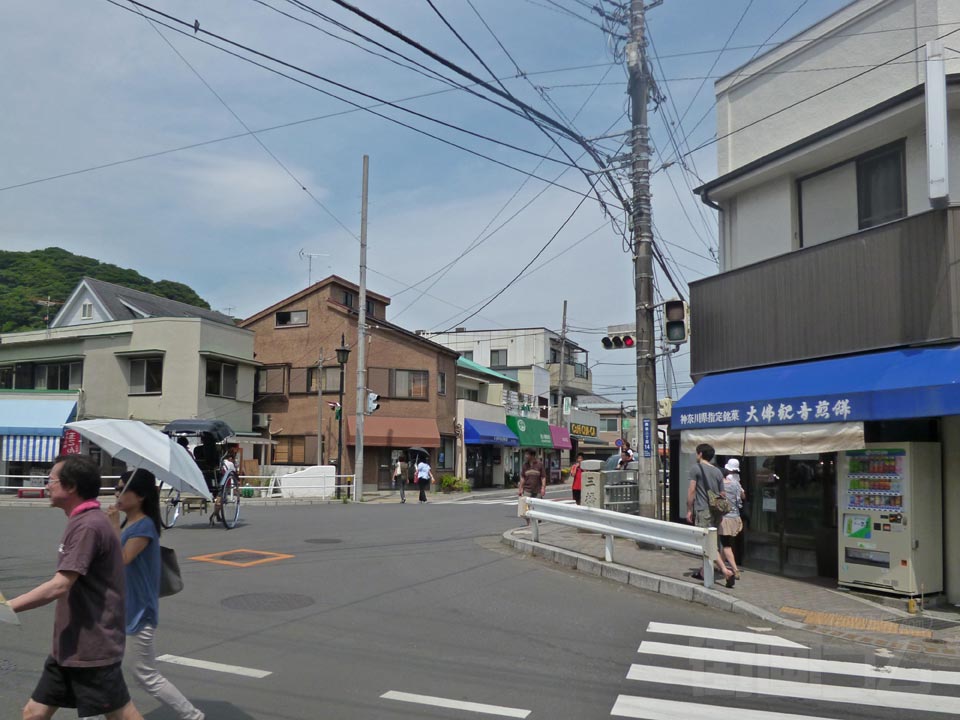 長谷観音前交差点写真画像
