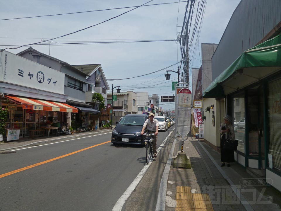 長谷観音バス停写真画像