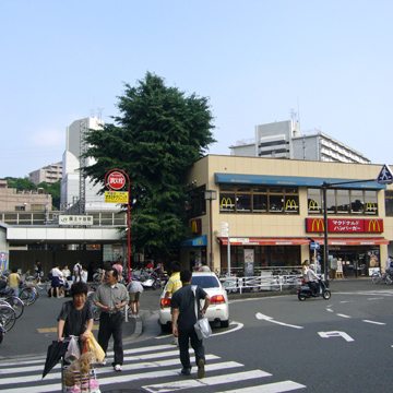 神奈川県横浜市保土ヶ谷区保土ヶ谷駅前写真画像