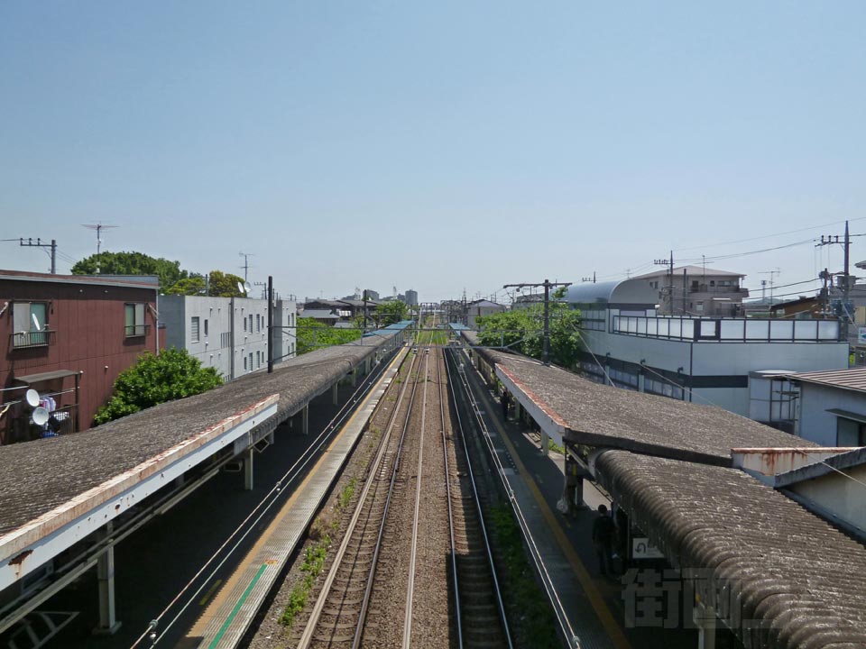 JR稲田堤駅ホーム