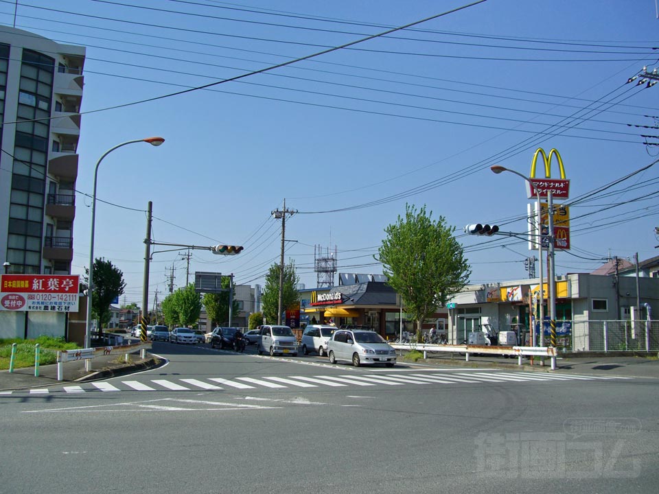 座間警察前交差点写真画像