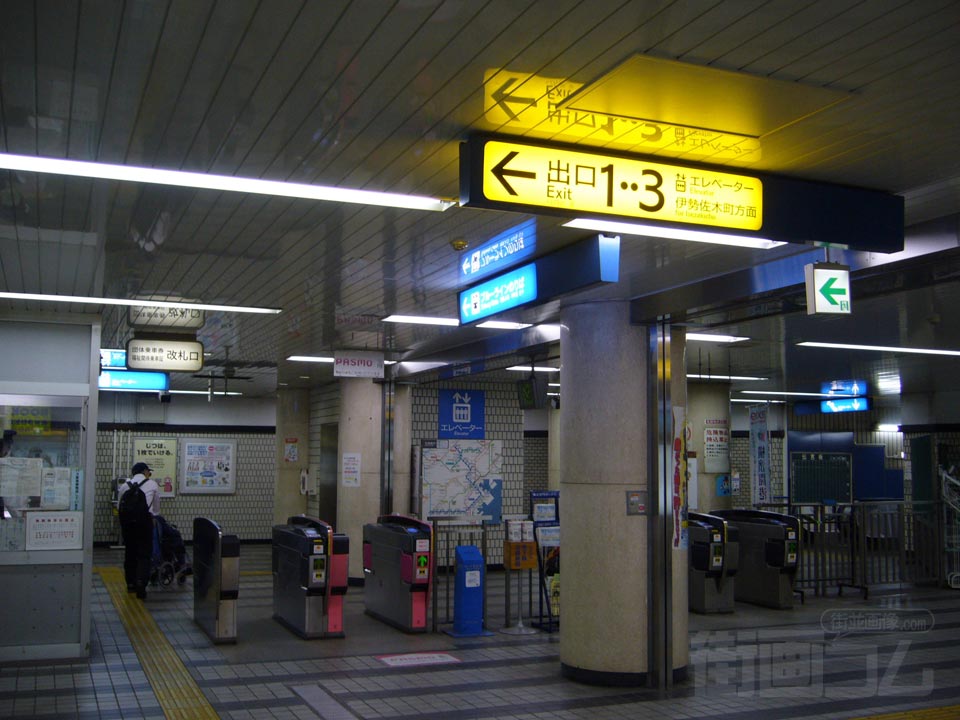 横浜市営地下鉄伊勢佐木長者町駅写真画像