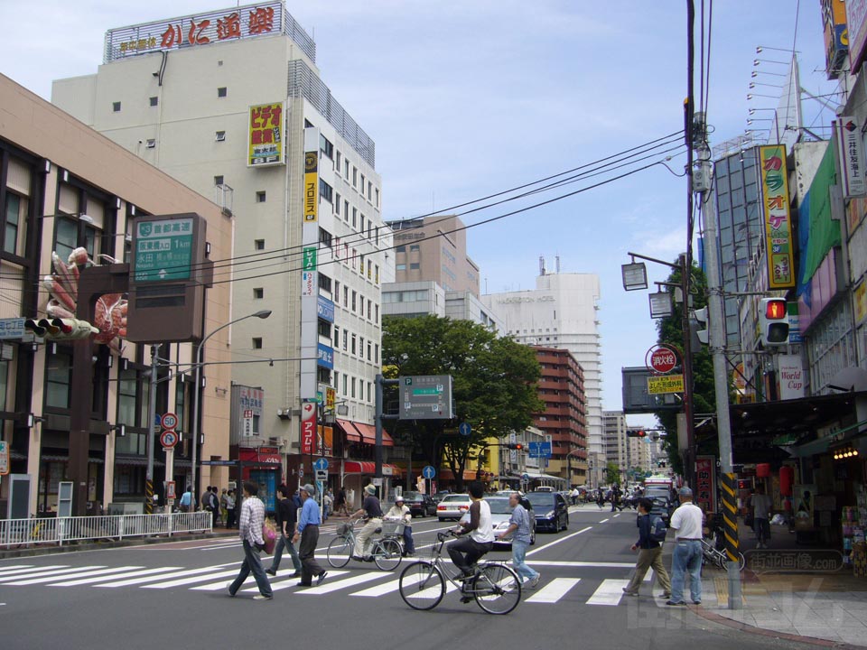 長者町七丁目交差点写真画像