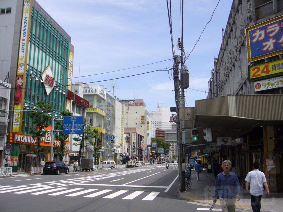 長者町八丁目交差点写真画像