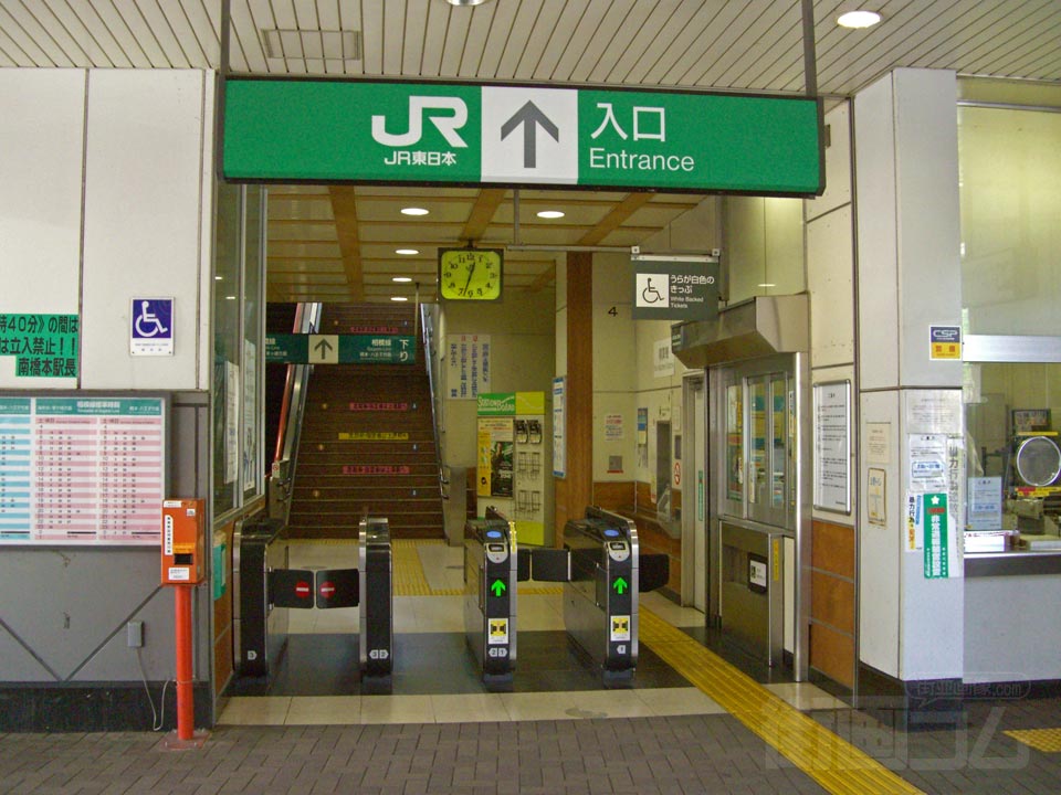 JR上溝駅改札口