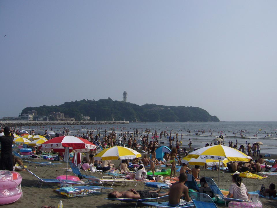 湘南の人気海水浴場その2は江ノ島