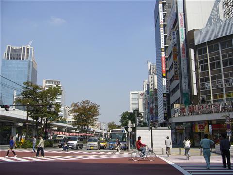 川崎駅前南交差点写真画像