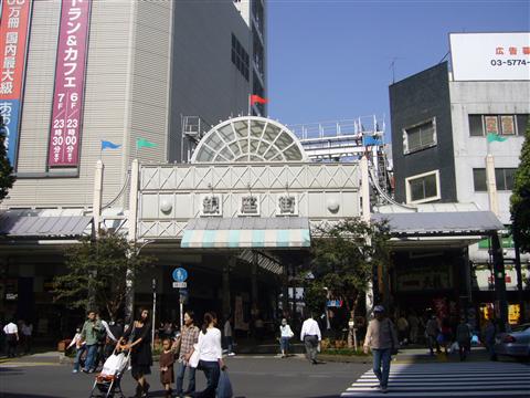 銀座街写真画像