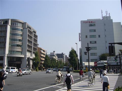 新川橋交差点写真画像