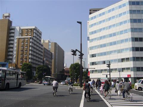 新川橋交差点写真画像