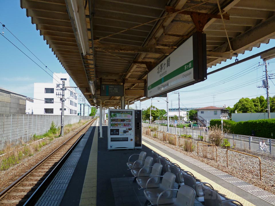 JR北茅ヶ崎駅ホーム