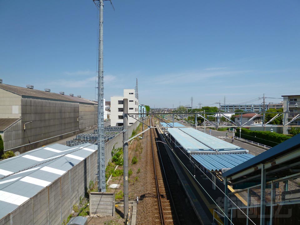 JR北茅ヶ崎駅ホーム