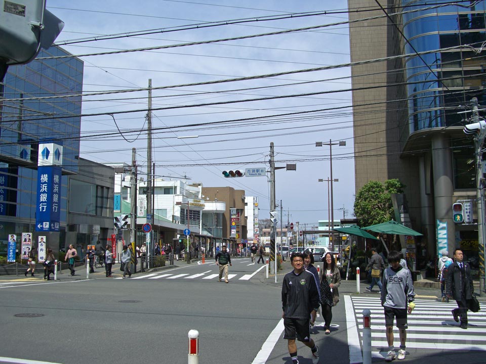 古淵駅前交差点写真画像