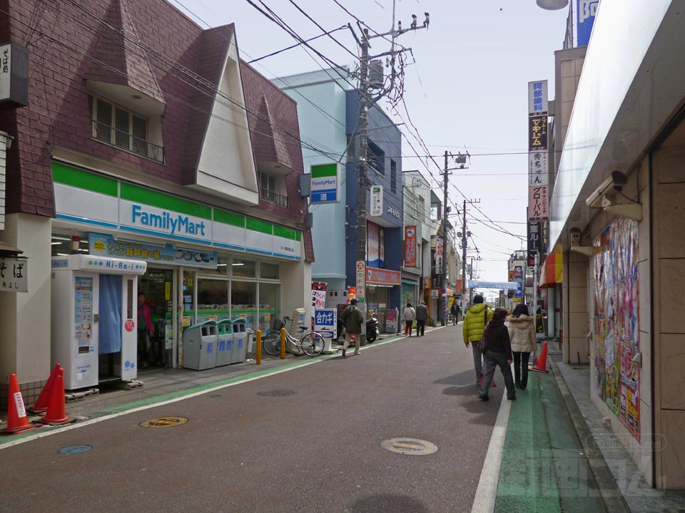 三ツ境駅前商店街写真画像