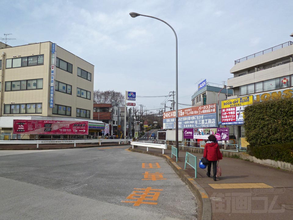 相鉄三ツ境駅北口バスターミナル写真画像