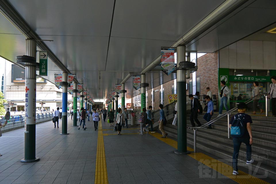 東急溝の口駅東口写真画像