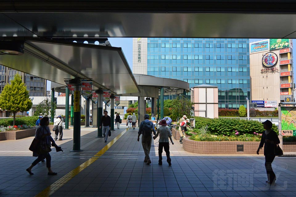 東急溝の口駅東口写真画像