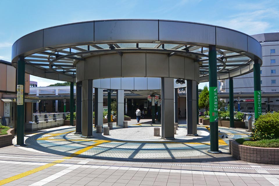 東急溝の口駅東口写真画像
