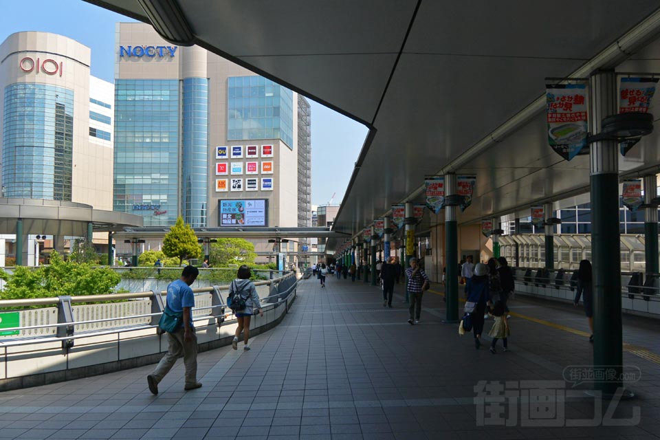溝の口駅・武蔵溝ノ口駅前写真画像