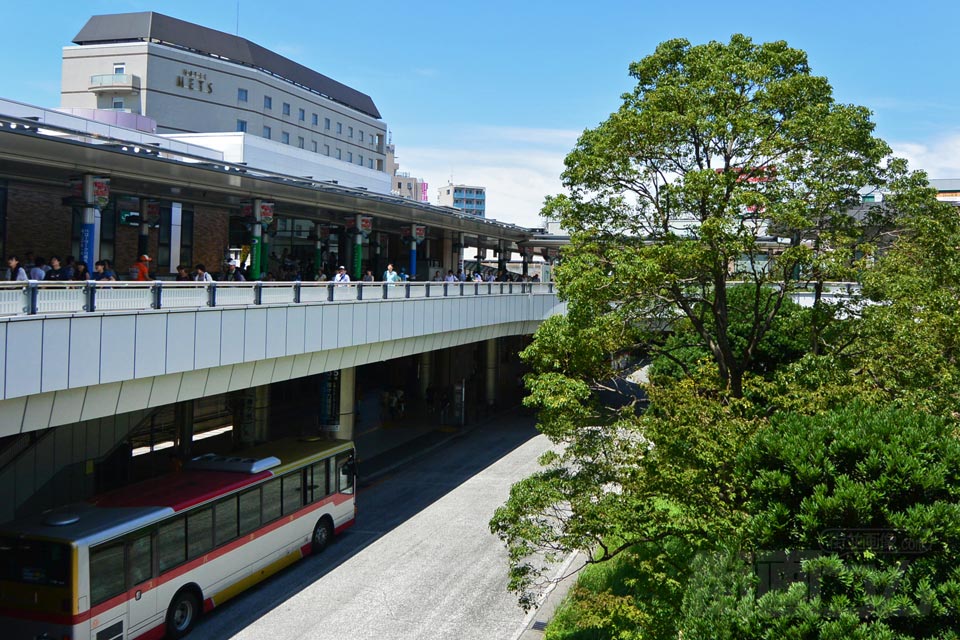 溝の口駅・武蔵溝ノ口駅前写真画像