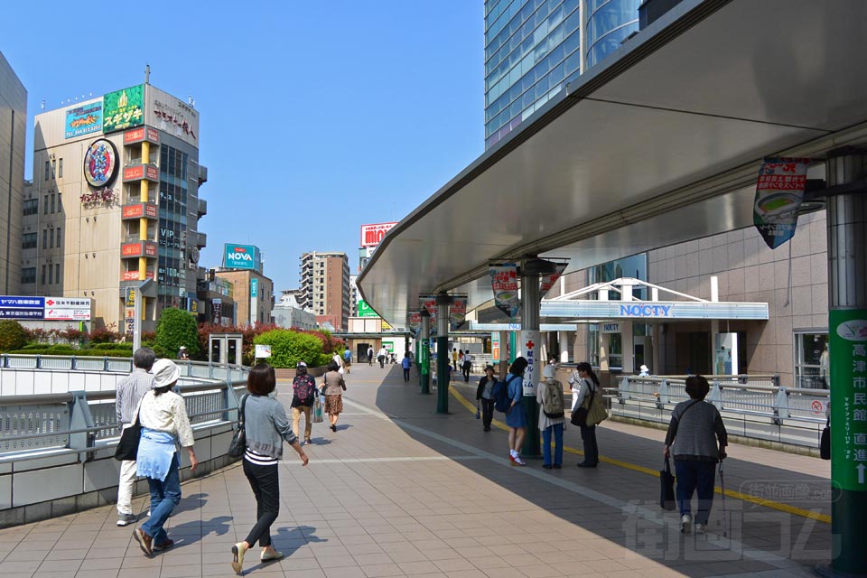 溝の口駅・武蔵溝ノ口駅前写真画像