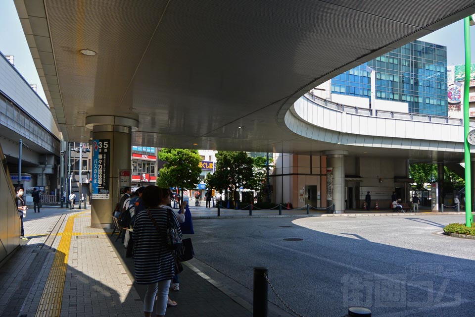 東急溝の口駅西口写真画像