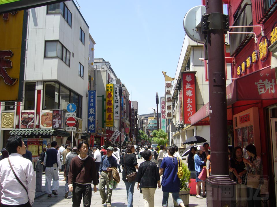 中華街大通り写真画像