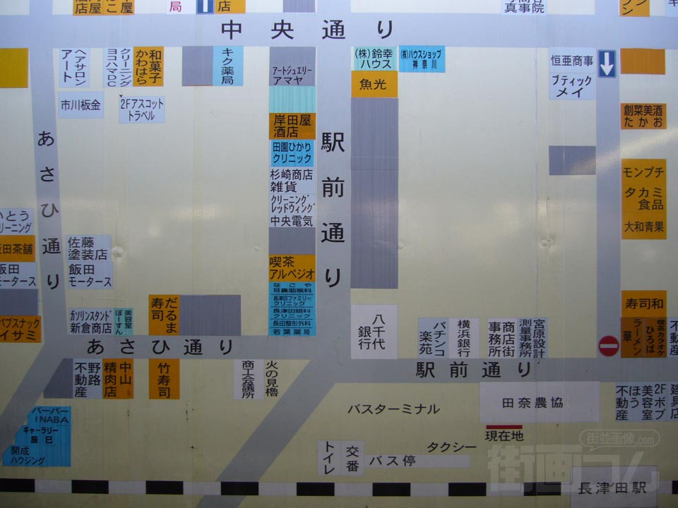 長津田駅南口周辺MAP