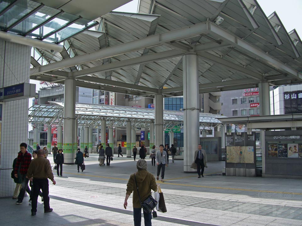 小田急相模大野駅北口前写真画像