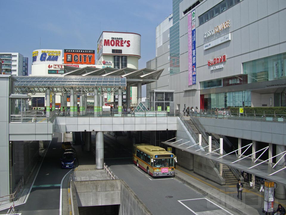 相模大野駅バスターミナル写真画像