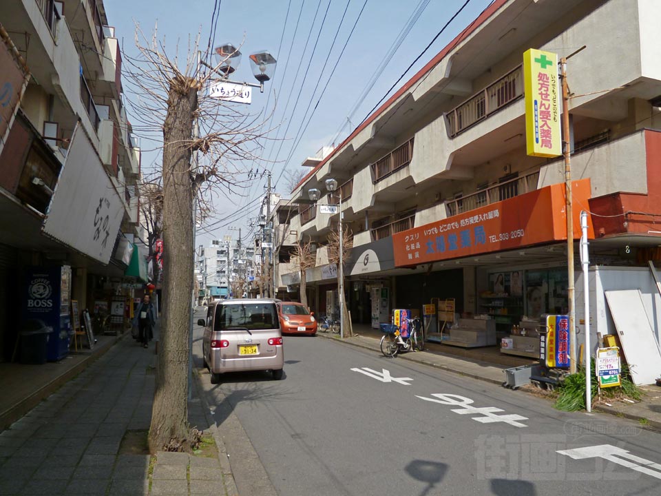 いちょう通り商店街写真画像