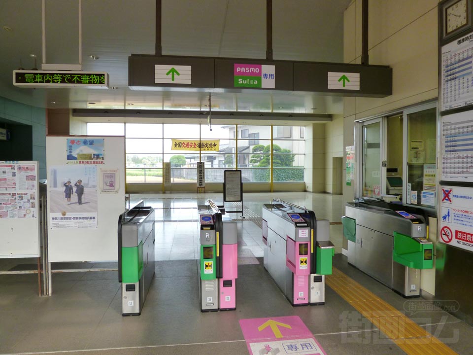 相鉄ゆめが丘駅改札口写真画像