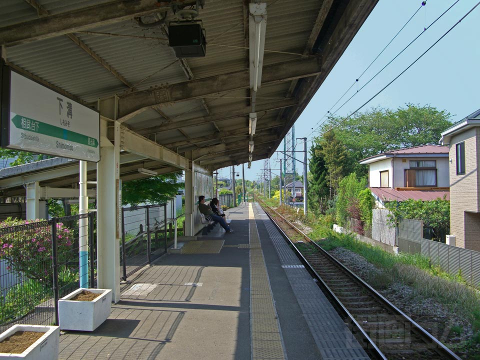 JR下溝駅ホーム写真画像