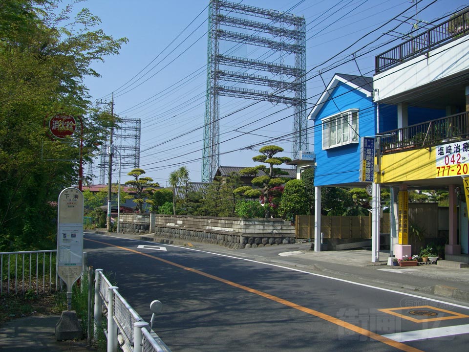 下溝バス停写真画像
