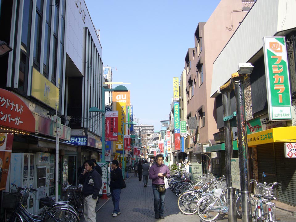 綱島商店街写真画像