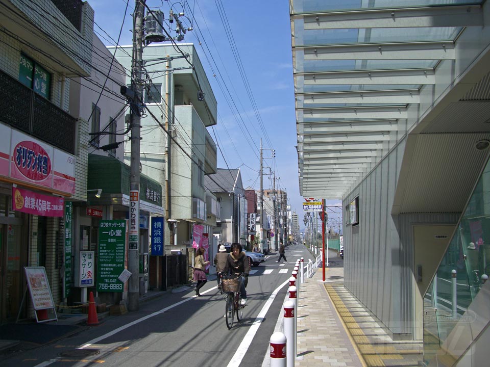 JR矢部駅南口前写真画像