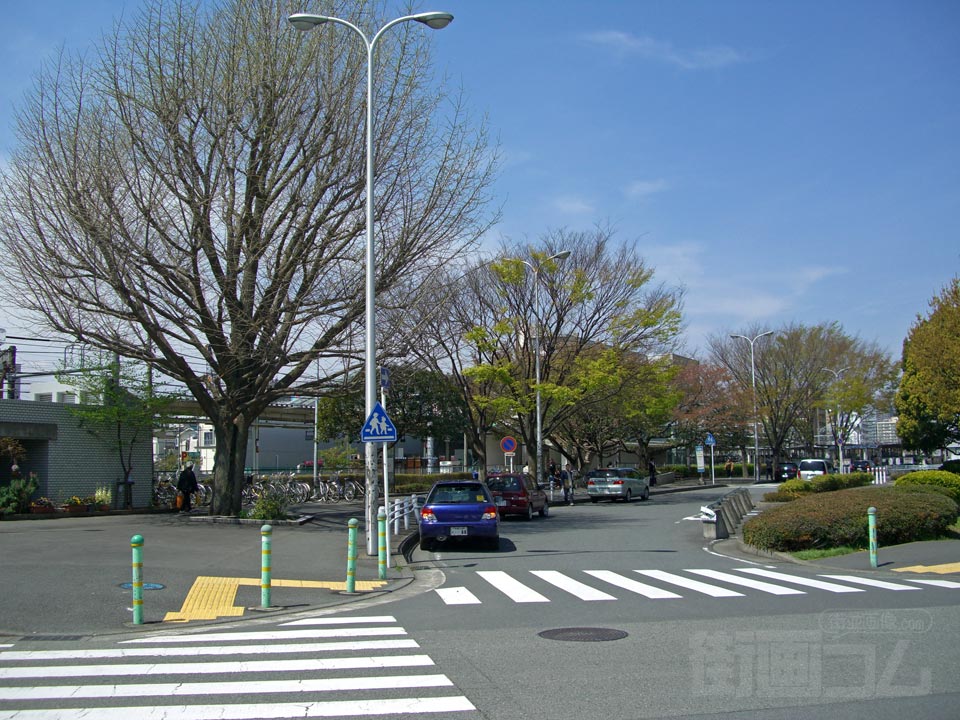 JR矢部駅北口前