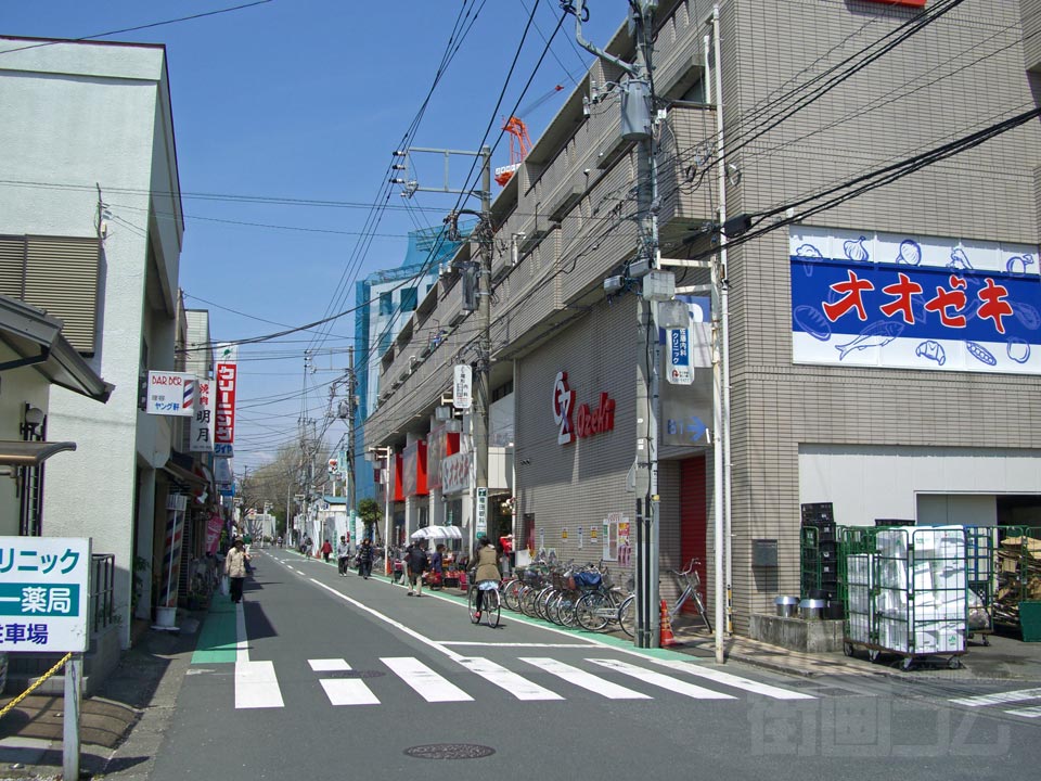矢部駅前商店街写真画像