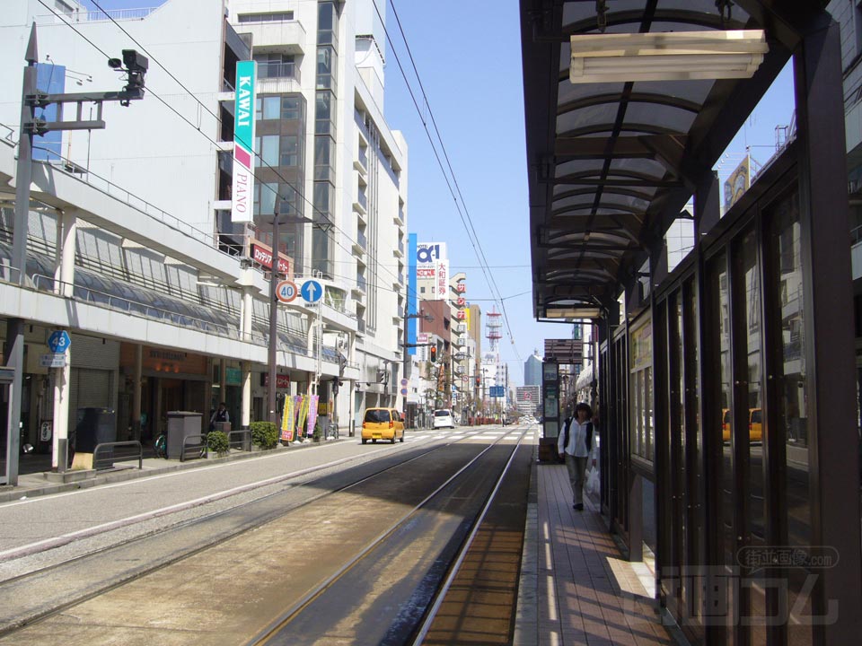 富山地鉄西町電停